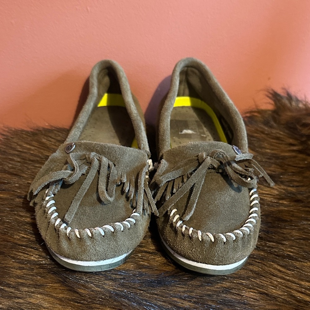 Minnetonka Moccasins with Fringe